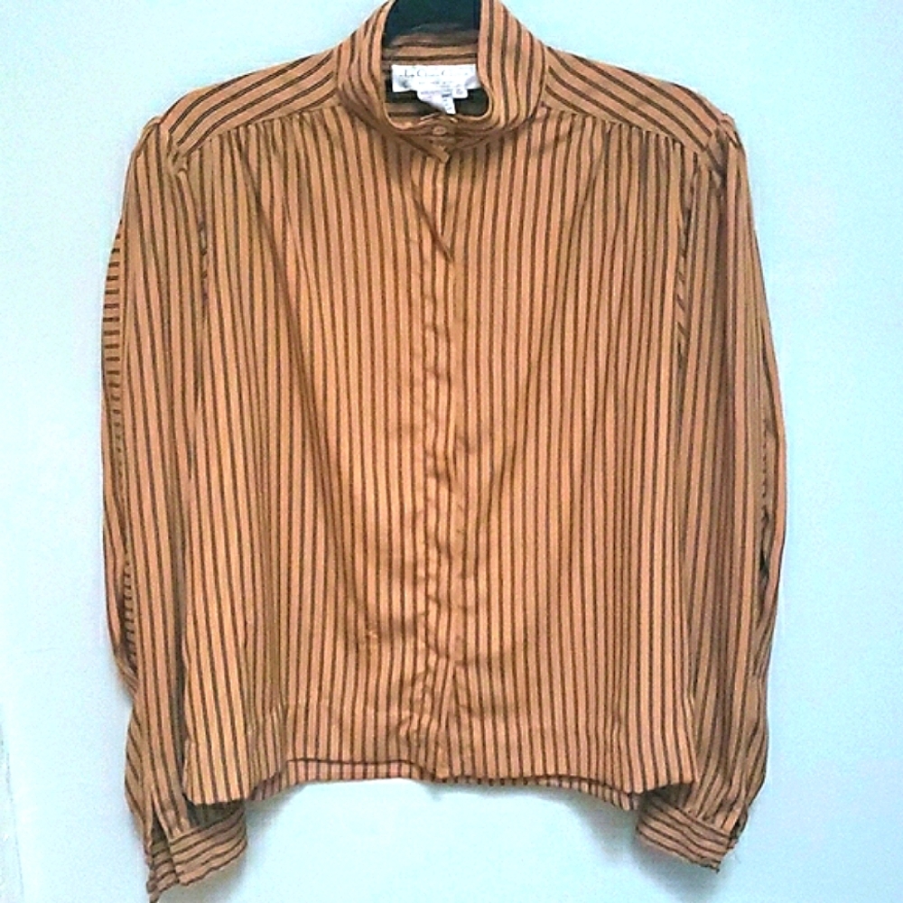 VINTAGE La Chine Classic by Galina Wang vintage blouse Size 10